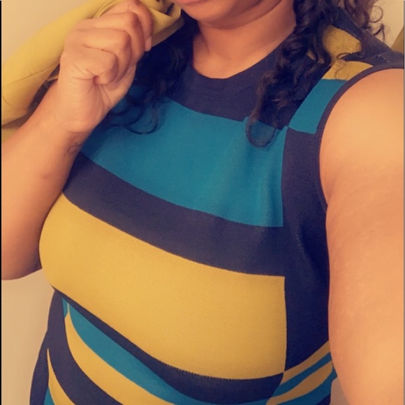 NY & Co Sweater Dress (XL) w/Matching Blazer (14) - Picture 3 of 6